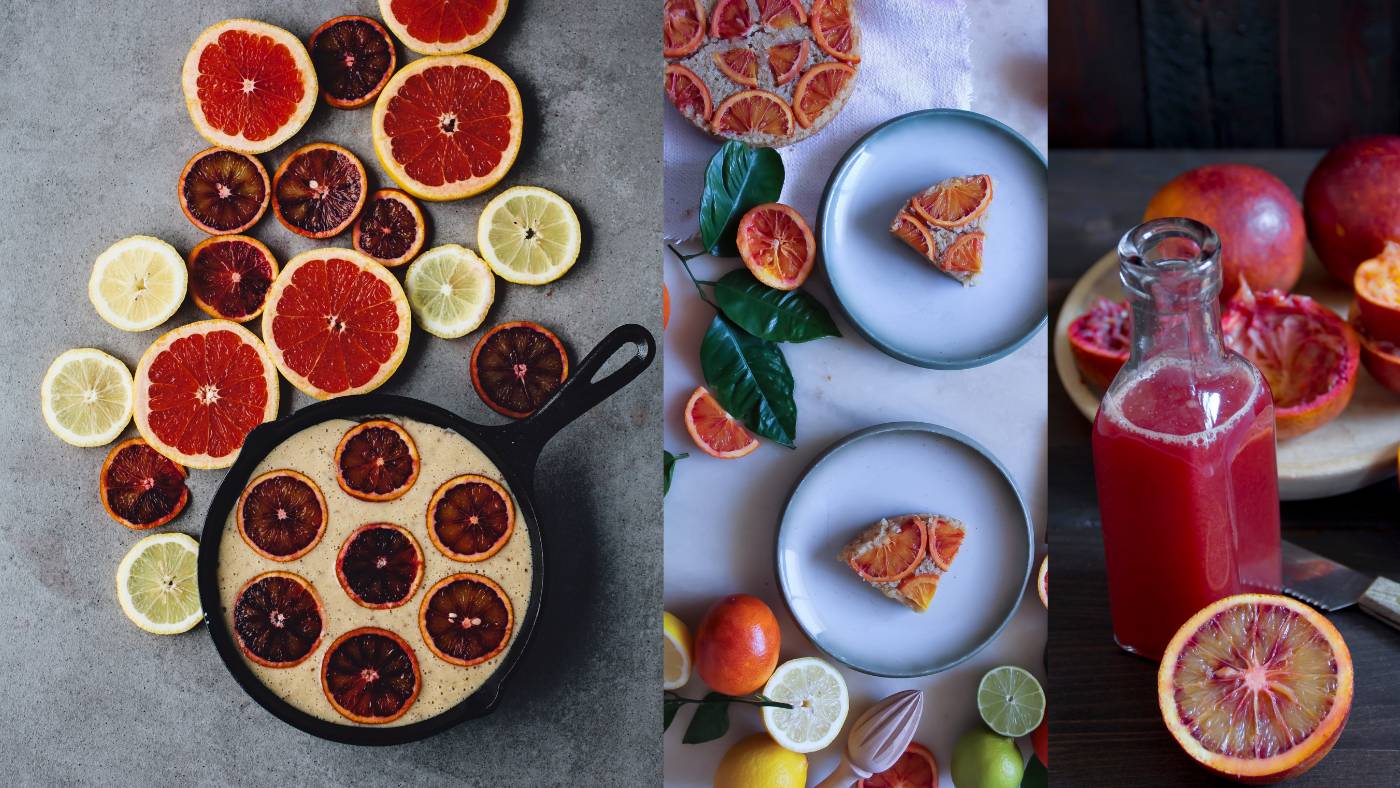 blood oranges recipes