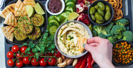 vegetable charcuterie board