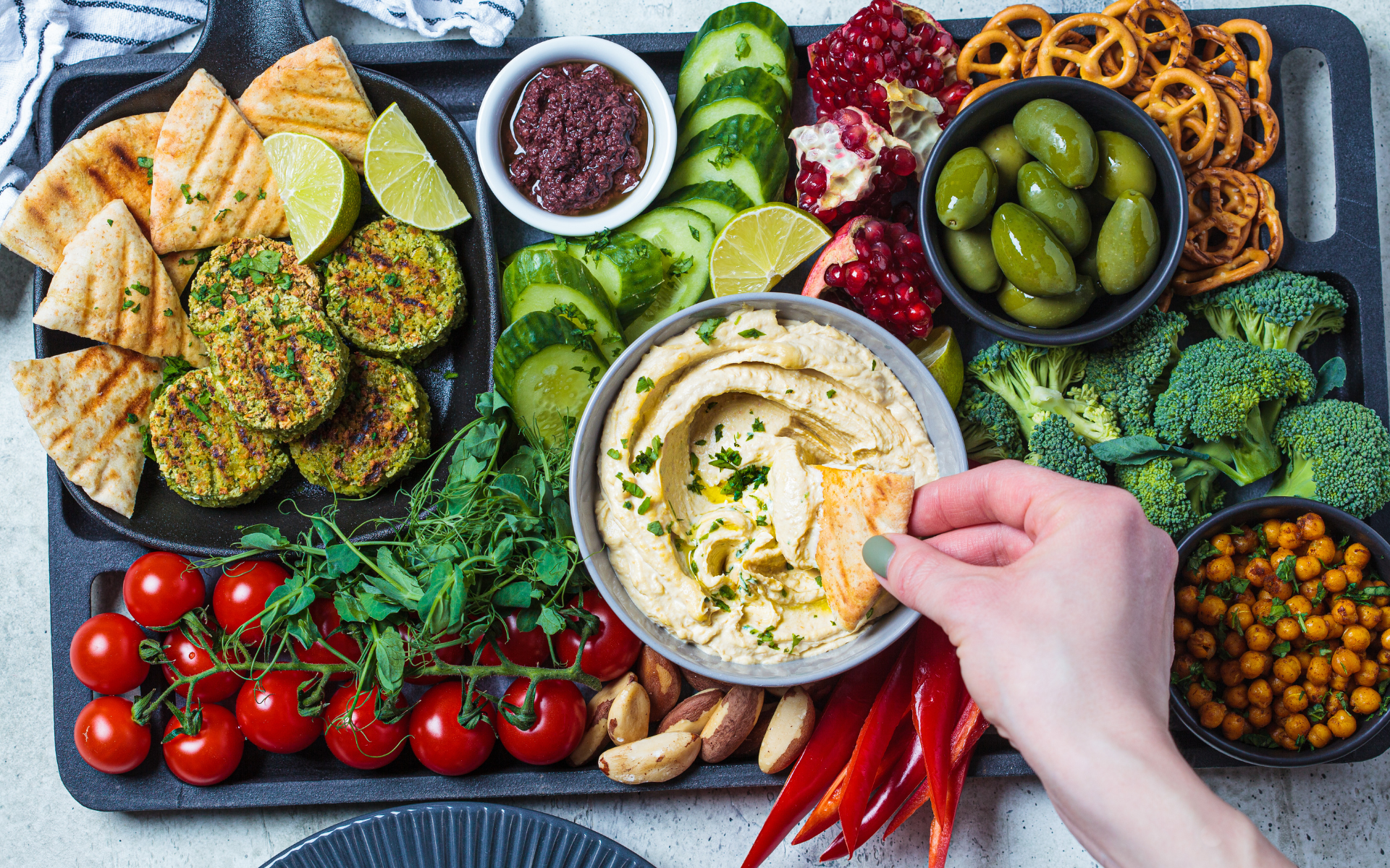 vegetable charcuterie board