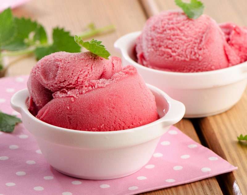 fruit sorbet