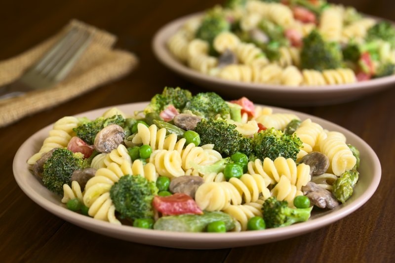 pre chopped vegetables in pasta