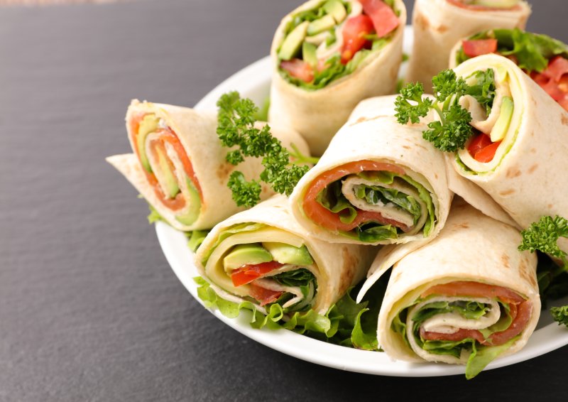 premade wraps with wholesale vegetables precute