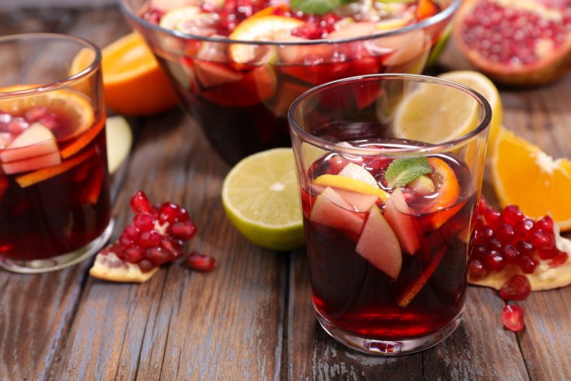 sangria pre cut fruit